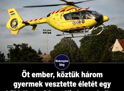 Öt halott, köztük három gyermek vesztette életét a bükkábrányi frontális ütközésben!