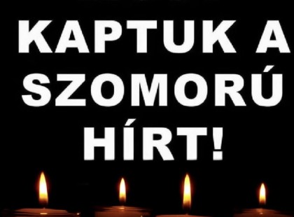 1 perce érkezett! Gyászba borult az ország – Szörnyű hírt kaptunk ma reggelre – nagy név távozott közülünk! ????? ? ?????́???́??́?????́?!