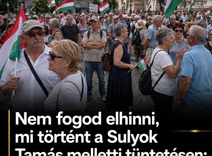 Nem fogod elhinni, mi történt a Sulyok Tamás melletti tüntetésen: a végén Magyar Péter jött ki belőle győztesen