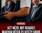 Jegyeket, kérem! – így reagált Magyar Péter és Vitézy Dávid, amikor megjelent a kalauz