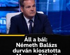 Áll a bál:Németh Balázs durván kiosztotta Magyar Pétert..👇 A cikk a hozzászólásoknál olvasható!
