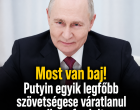 Most van baj! Putyin egyik legfőbb szövetségese váratlanul ellene fordult