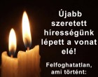 Most erősítették meg! Gyászban az ország! 🖤 Újabb szeretett hírességünk lépett a vonat elé! Felfoghatatlan, ami történt: