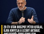 20 év után Doszpot Péter kitálal,újra kinyitja a lezárt aktákat, amelyekről eddig senki sem beszélhetett!