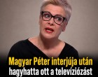Magyar Péter interjúja után hagyhatta ott a televíziózást Csete Beáta – veréssel is fenyegethették