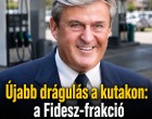 Újabb drágulás a kutakon: a Fidesz-frakció azonnali lépéseket követel Kapitány Istvántól