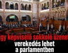 Egy képviselő sokkoló üzenete: verekedés lehet a parlamentben