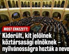 MOST ÉRKEZETT: Kiderült, kit jelölnek köztársasági elnöknek – nyilvánosságra hozták a nevet