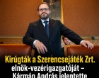 Kirúgták a Szerencsejáték Zrt. elnök-vezérigazgatóját – Kármán András jelentette be a döntést