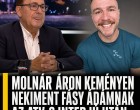 Molnár Áron keményen nekiment Fásy Ádámnak az ATV-s interjú után
