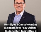 Rejtélyes bűncselekmény áldozata lett Fásy Ádám – Budapesten fosztották ki a mulatóssztárt