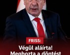 Végül aláírta!Meghozta a döntést Sulyok Tamás: mindenki erre a lépésre várt