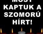 1 perce érkezett! Gyászba borult az ország – Szörnyű hírt kaptunk – nagy név távozott közülünk! 👇𝐂𝐢𝐤𝐤 𝐚 𝐡𝐨𝐳𝐳𝐚́𝐬𝐳𝐨́𝐥𝐚́𝐬𝐨𝐤𝐧𝐚́𝐥!