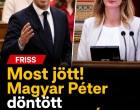 Most jött! Magyar Péter döntött Forsthoffer Ágnes ügyében