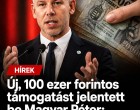 Új, 100 ezer forintos támogatást jelentett be Magyar Péter: igényelni sem kell, automatikusan küldik