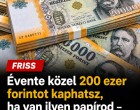Évente közel 200 ezer forint kaphatsz, ha van ilyen papírod – sokan még mindig nem tudnak róla!