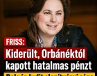 FRISS: Kiderült, Orbánéktól kapott hatalmas pénzt Polgár Judit alapítványi cége