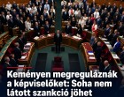 Keményen megreguláznák a képviselőket: Soha nem látott szankció jöhet a parlamentben! 👇 Cikk a hozzászólásoknál >>>