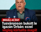 Tusványoson bukott le igazán Orbán: ezzel végleg kiírhatta magát a politikából