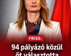 94-en jelentkeztek erre a fontos feladatra, ezt a férfit választotta Forsthoffer Ágnes – fotó