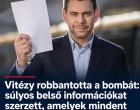 Vitézy robbantotta a bombát: súlyos belső információkat szerzett, amelyek mindent boríthatnak! 👇 Cikk a hozzászólásoknál >>>