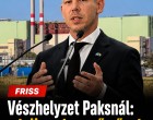 Vészhelyzet Paksnál: a teljes atomerőművet leállíthatják!