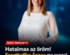 Hatalmas az öröm!Forsthoffer Ágnes ma reggel egy óriási virágcsokrot ölelve árult el mindent!í