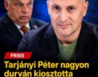 Tarjányi Péter durván kiosztotta Orbán Viktort, fontos dologra hívta fel a figyelmet