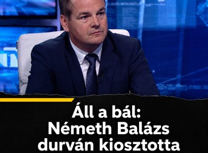 Áll a bál:Németh Balázs durván kiosztotta Magyar Pétert..? A cikk a hozzászólásoknál olvasható!