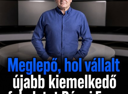 Meglepő, hol vállalt újabb kiemelkedő feladatot Rónai Egon