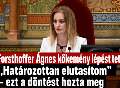 Forsthoffer Ágnes kőkemény lépést tett: „Határozottan elutasítom” – ezt a döntést hozta meg