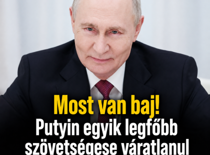 Most van baj! Putyin egyik legfőbb szövetségese váratlanul ellene fordult