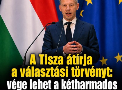 A Tisza átírja a választási törvényt: vége lehet a kétharmados teljhatalomnak