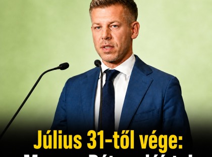 Július 31-től vége: Magyar Péter aláírta!