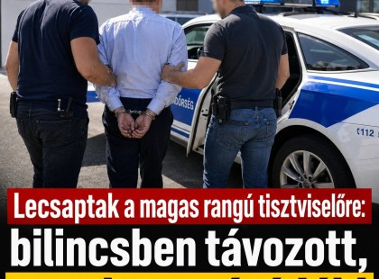 Lecsaptak a magas rangú tisztviselőre: bilincsben távozott, ezzel gyanúsítják!