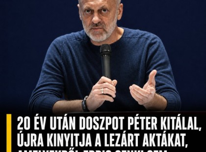 20 év után Doszpot Péter kitálal,újra kinyitja a lezárt aktákat, amelyekről eddig senki sem beszélhetett!