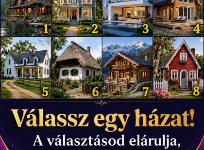 Válaszd ki az álmaid házát! – Mit árul el rólad a döntésed?