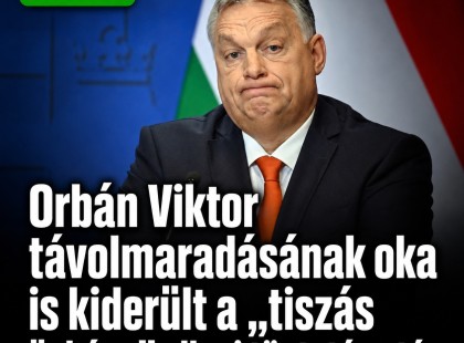 Orbán Viktor távolmaradásának oka is kiderült a „tiszás önkény” elleni tüntetés után