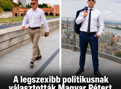 A legszexibb politikusnak választották Magyar Pétert, nők százait bűvölte el