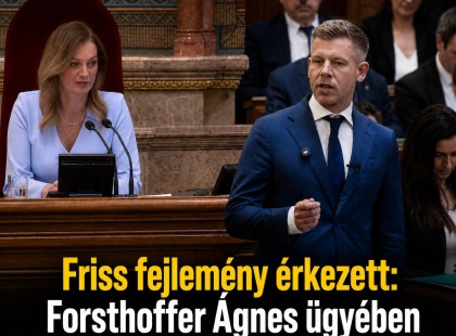 Friss fejlemény érkezett: Forsthoffer Ágnes ügyében lépett Magyar Péter