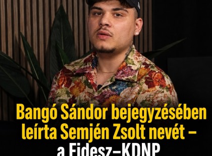 Bangó Sándor bejegyzésében leírta Semjén Zsolt nevét – a Fidesz–KDNP jogi lépéseket ígért