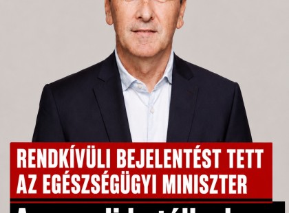 Rendkívüli bejelentést tett az egészségügyi miniszter – Azonnali hatállyal rúgták ki a kórházvezetőket