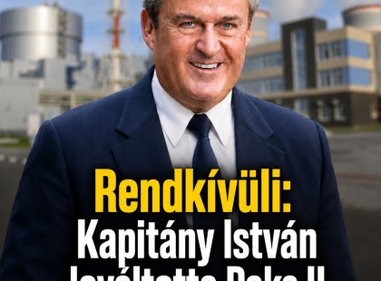 Rendkívüli: Kapitány István leváltotta Paks II vezérigazgatóját