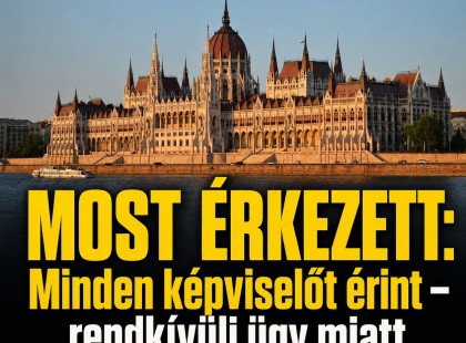 MOST ÉRKEZETT: Minden képviselőt érint – rendkívüli ügy miatt hívják őket a parlamentbe