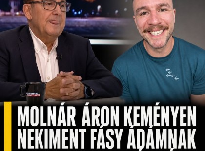 Molnár Áron keményen nekiment Fásy Ádámnak az ATV-s interjú után