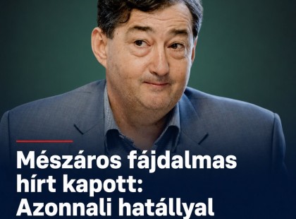 Mészáros fájdalmas hírt kapott: Azonnali hatállyal meglépte a hatóság! ????? ? ?????́???́??́?????́?!