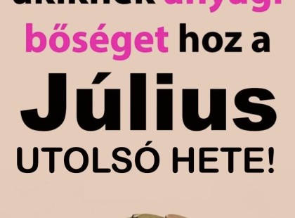 6 csillagjegy, aki brutális mennyiségű pénzt kap 2025 JÚLIUS VÉGÉN! ?✨ ???? ? ?????́???́??́?????́?!