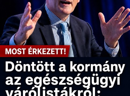 Döntött a kormány az egészségügyi várólistákról: Ezt mindenki megérzi majd! ????? ? ?????́???́??́?????́?!