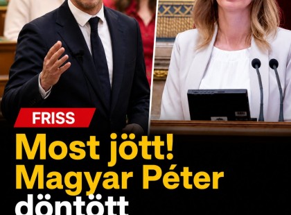 Most jött! Magyar Péter döntött Forsthoffer Ágnes ügyében