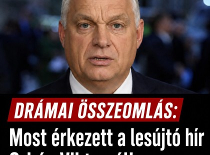 DRÁMAI ÖSSZEOMLÁS: Most érkezett a lesújtó hír Orbán Viktorról!